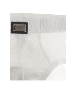 Dolce & Gabbana Brando Briefs With Logo Tag -Off-White Sales Store 00f2eb08e77bd29198056d7ff86d74b1