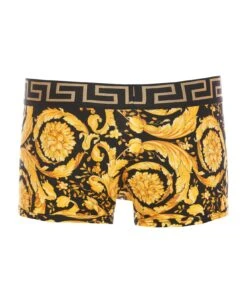 Versace Barocco Slim Fit Boxer -Off-White Sales Store 014ed8697422935f3150ba2d46bed130
