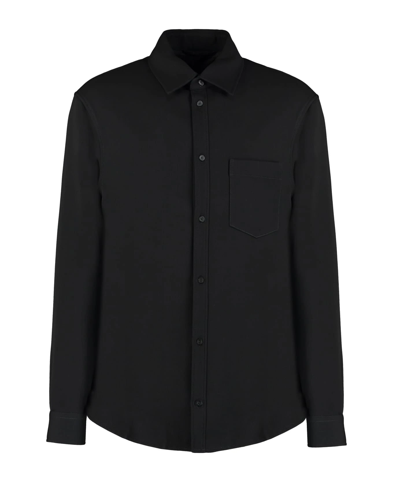 Balenciaga Virgin Wool Overshirt 3 Balenciaga Virgin Wool Overshirt