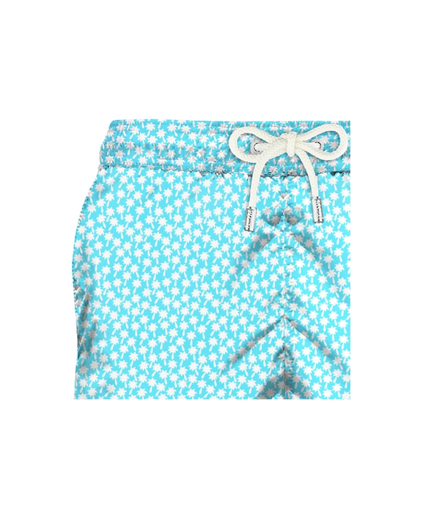 MC2 Saint Barth Light Fabric Man Swim Shorts Palms Print 4 MC2 Saint Barth Light Fabric Man Swim Shorts Palms Print - Image 3