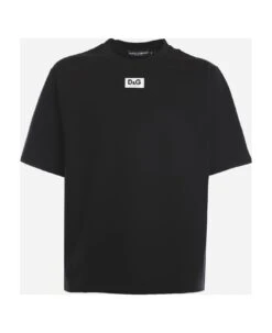 Dolce & Gabbana Cotton T-shirt With Logo Patch 7 Dolce & Gabbana Cotton T-shirt With Logo Patch -Off-White Sales Store 0cb41a79bd6691f60cbe382f062df102 1