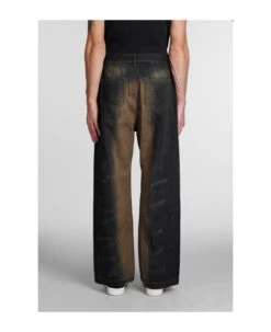 Geth Jeans Jeans In Blue Cotton -Off-White Sales Store 106f8c8151b9097e94ff5ad86a1119f5