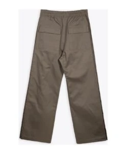 Pusher Pants Dove Grey Twill Baggy Pant With Side Snaps - Pusher Pant -Off-White Sales Store 1233d21ad78e07a7a0bc7c0dac9566e5