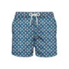 MC2 Saint Barth Man Light Fabric Swim Shorts With Pop Corn Print