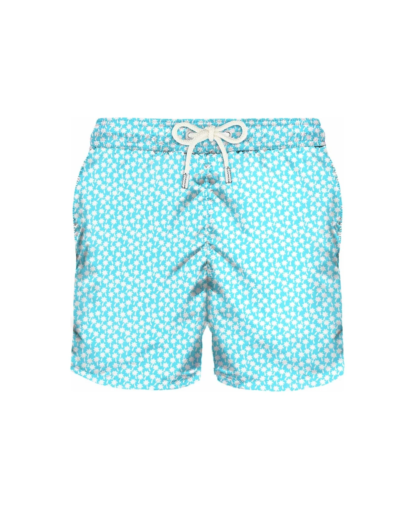 MC2 Saint Barth Light Fabric Man Swim Shorts Palms Print 2 MC2 Saint Barth Light Fabric Man Swim Shorts Palms Print