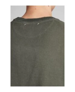 Golden Goose T-shirt In Green Cotton -Off-White Sales Store 1595d6fbe6a6eec49af9e6f6c20c7f15