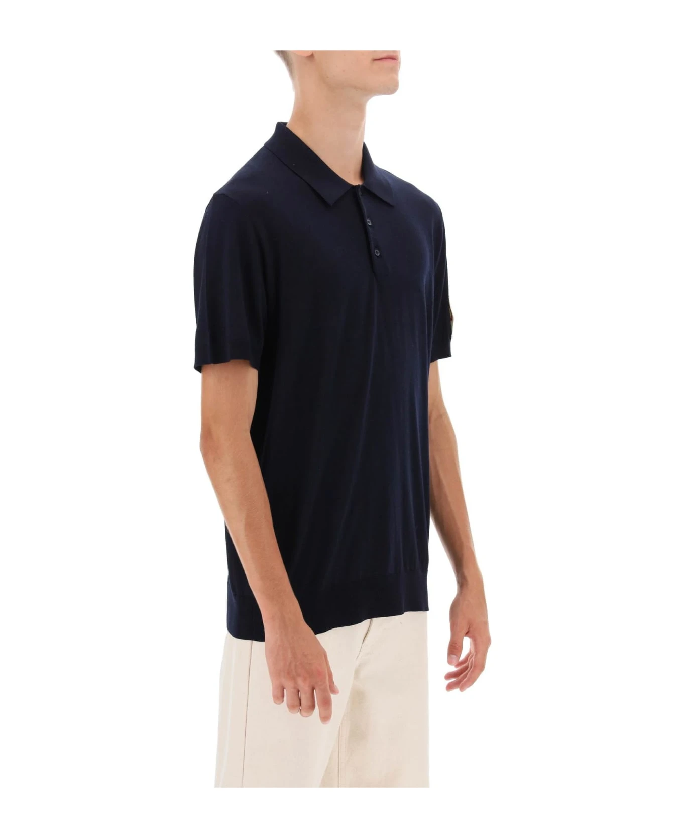 Golden Goose 'giotto' Virgin Wool Polo Shirt 4 Golden Goose 'giotto' Virgin Wool Polo Shirt - Image 2