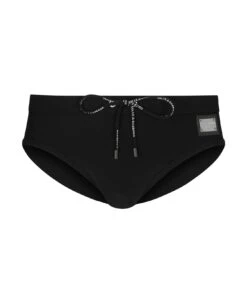 Dolce & Gabbana Swim Briefs With Plate