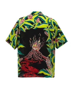 Valentino Garavani 'volcano' Shirt -Off-White Sales Store 1c8f0baab3ae07d42754a23414f460f6
