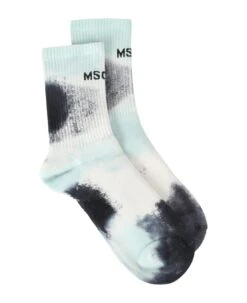 MSGM Tie-dye Print Socks