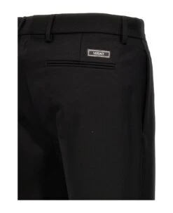 Versace Formal Wool Pants -Off-White Sales Store 2325b7d52163bba411f2b163cfa28574