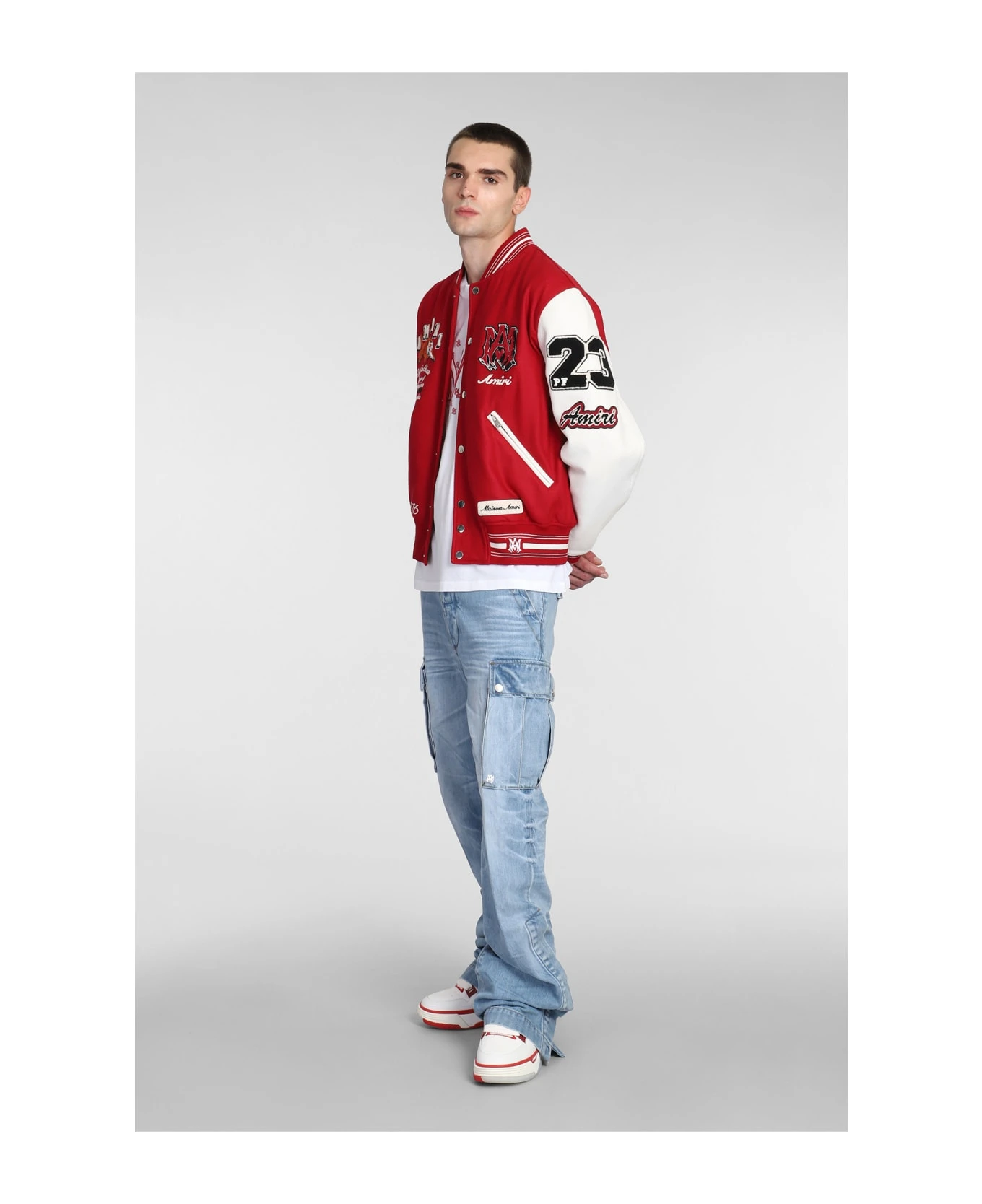 Amiri Pants In Cyan Cotton 4 Amiri Pants In Cyan Cotton - Image 2