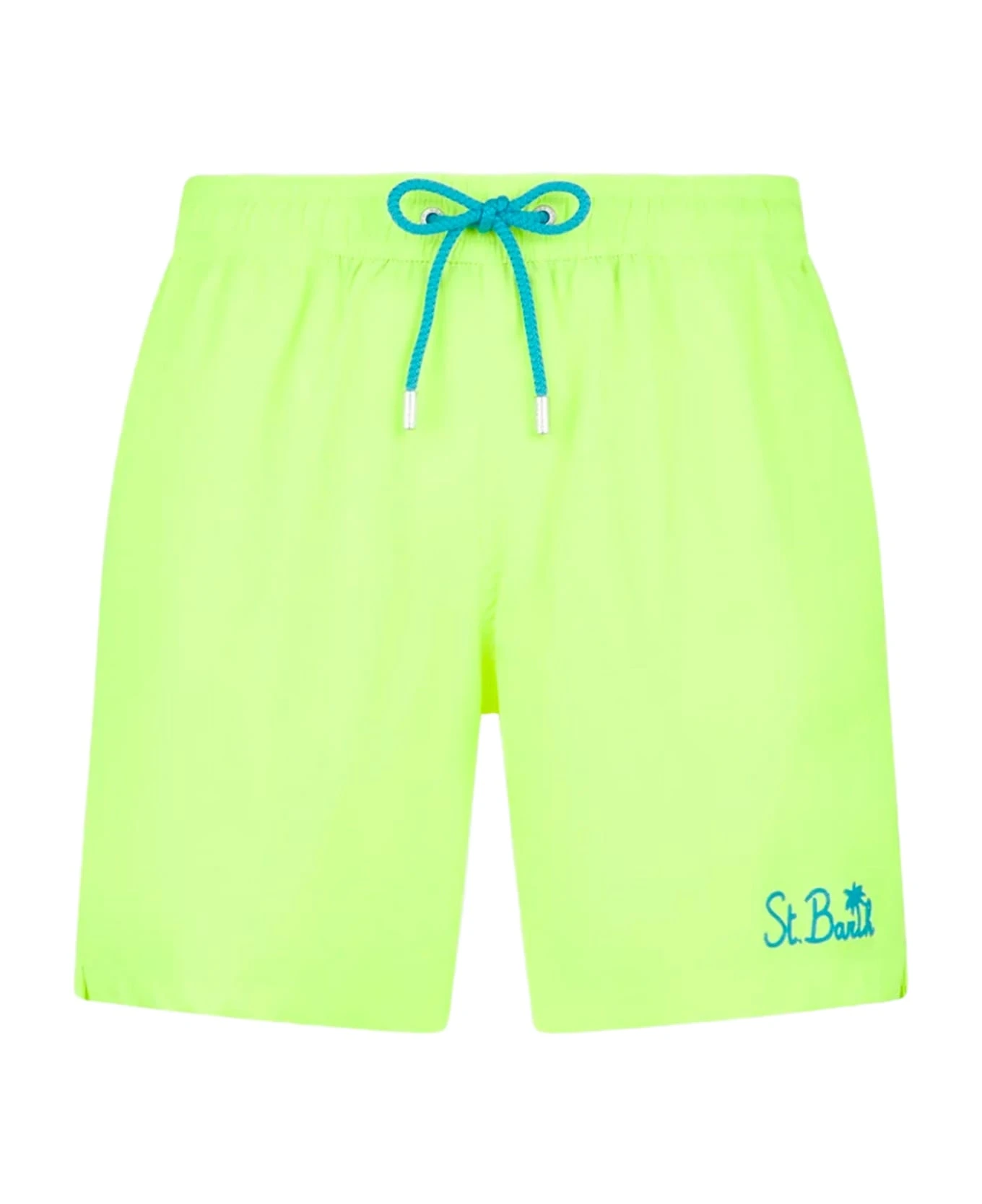 MC2 Saint Barth Man Fluo Yellow Comfort Swim Shorts 3 MC2 Saint Barth Man Fluo Yellow Comfort Swim Shorts