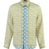 Versace Printed Linen Shirt