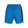 Alexander McQueen Mcqueen Graffiti Swim Shorts In Blue