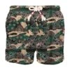 MC2 Saint Barth Man Swim Shorts With Camouflage Bandanna Print