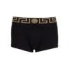 Black Cotton Boxer With Greek Detail Versace Man -Off-White Sales Store 27d7bce3987edea4d2e60c5a47215d31