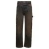 Amiri Brown Five-pocket Jeans With Faded Effect And Rips Details In Cotton Denim Man 1 Amiri Brown Five-pocket Jeans With Faded Effect And Rips Details In Cotton Denim Man -Off-White Sales Store 2865f1db4d904b0b70329abf6f54a27f