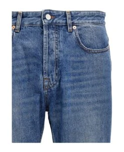 Valentino Garavani Valentino Straight Fit Jeans -Off-White Sales Store 28af83b0a2db3f59f4aa2ac7edd03373