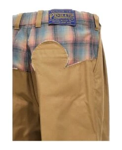 Maison Margiela 'pendleton Yoke' Pants -Off-White Sales Store 2a880a6a27ee380a4ee455891c66e6bc