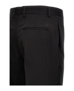 Off-White 'ow Embroidery' Pants -Off-White Sales Store 2e51238c327539de165d0dfa982eef73