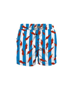MC2 Saint Barth Mid-length Swim Shorts With Lucky Charms Print