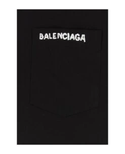 Balenciaga Black Poplin Oversize Shirt -Off-White Sales Store 305c8e87bd1a0ea26009ac5b1197177b