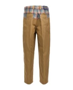 Maison Margiela 'pendleton Yoke' Pants -Off-White Sales Store 3630ed0a4e7f82b0b554b9d5d33488b0