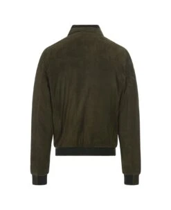 Brown Suede Bomber Jacket -Off-White Sales Store 36546573a4f243523ab02fcd3dae4038