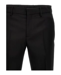 Versace Formal Wool Pants -Off-White Sales Store 366ea0369c2a8cbe8faf07151c2b1614
