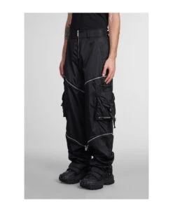 Off-White Pants In Black Polyamide -Off-White Sales Store 3964bd42a5e4dd8816fd52e719db07cb