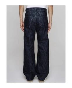 FENDI Ff Lame' Denim Jeans -Off-White Sales Store 39d76a946198fb39e431a6009dd8ce78