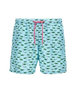 MC2 Saint Barth Swimmer Turtles Swim Shorts