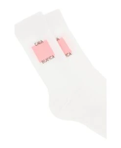 Casablanca Logo Casa Socks -Off-White Sales Store 3c480669cb28ff9b4db600575afea541