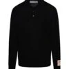 Golden Goose Polo Shirt In Black Virgin Wool -Off-White Sales Store 3cb3c6b89760b2b49b9f70b1840ba978