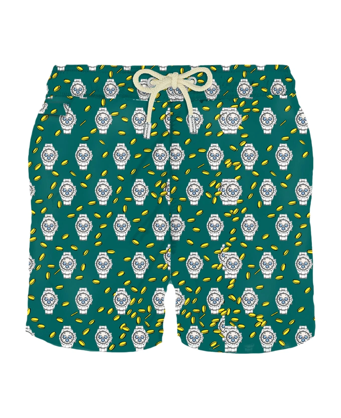 MC2 Saint Barth Man Light Fabric Swim Shorts With Money And Watch Print 3 MC2 Saint Barth Man Light Fabric Swim Shorts With Money And Watch Print