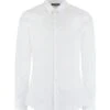 Dolce & Gabbana Stretch Cotton Shirt -Off-White Sales Store 3e35bdae6dda9313cc8822398f6c3ed4