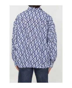 FENDI Ff Linen Shirt -Off-White Sales Store 3f2ccac755577e2cc1c4d5bda28c8a05