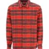 Off-White Skate Tartan Flannel Shirt -Off-White Sales Store 405fedebdaa94982555ef82c5619ff53