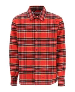 Off-White Skate Tartan Flannel Shirt