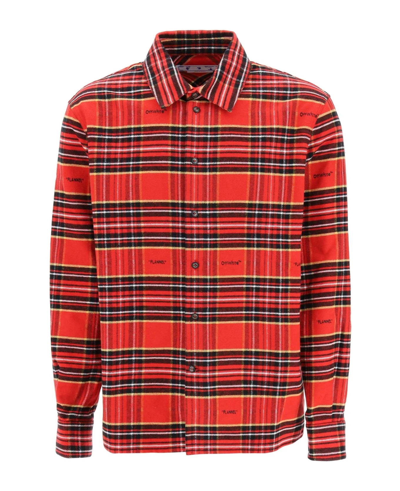 Off-White Skate Tartan Flannel Shirt 3 Off-White Skate Tartan Flannel Shirt