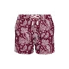 MC2 Saint Barth Man Light Fabric Swim Shorts With Burgundy Paisley Print -Off-White Sales Store 40d0f208bffe59ac06b794c76af3c704