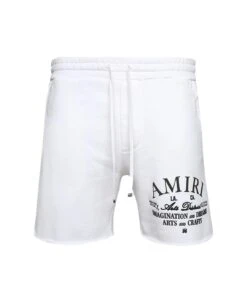 White Amiri Arts District Shorts