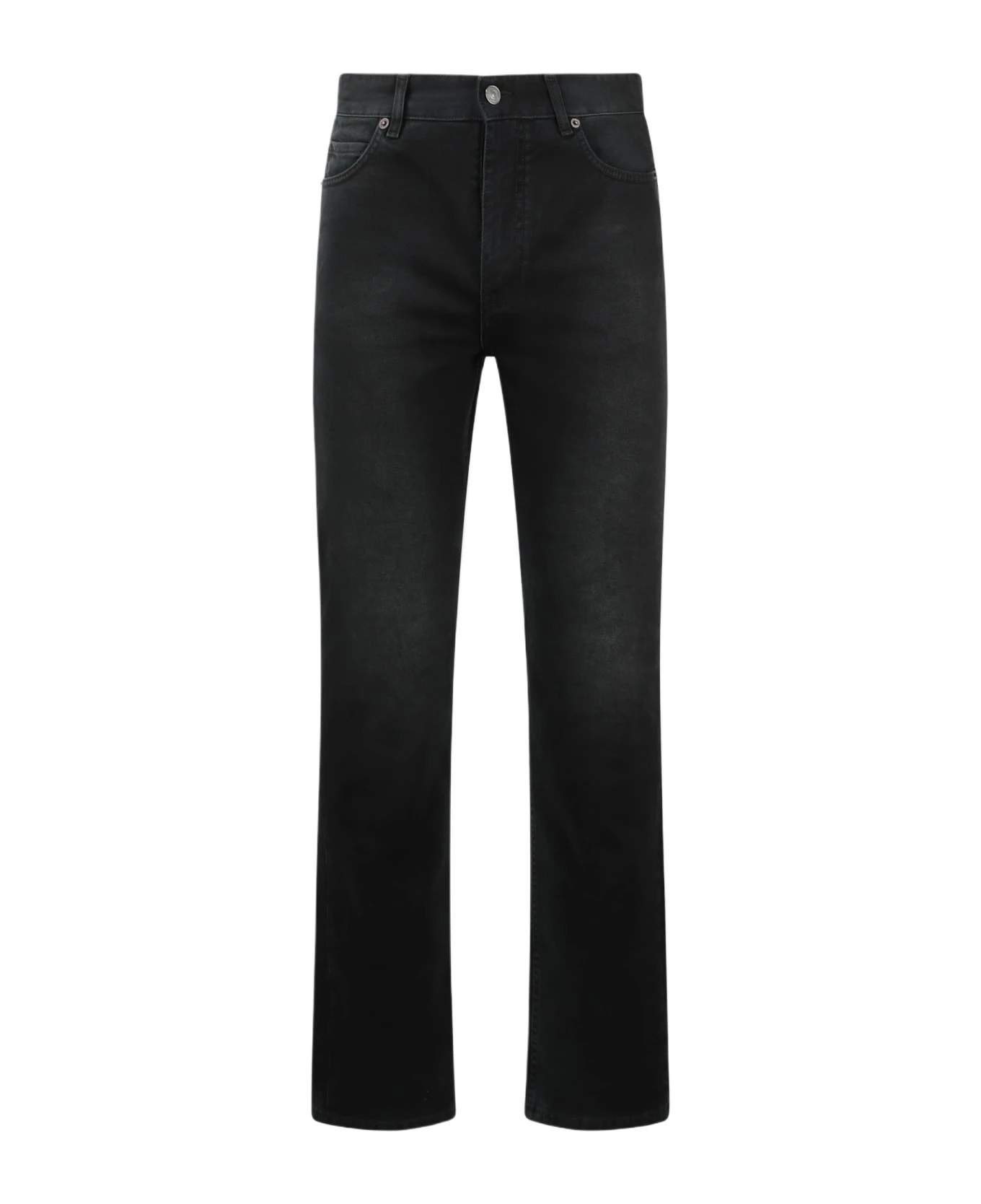 Balenciaga Black Faded Denim Slim Pants 3 Balenciaga Black Faded Denim Slim Pants