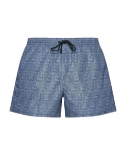 FENDI Ff Print Swim Shorts