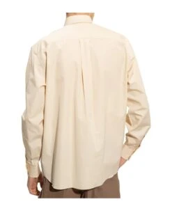FENDI Embroidered Cotton Shirt -Off-White Sales Store 4ae54d602fb079423031c530da77e7e4