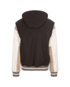 DSQUARED2 Varsity Hooded Bomber Jacket In Black/white 7 DSQUARED2 Varsity Hooded Bomber Jacket In Black/white -Off-White Sales Store 4efdd7bca67f83fca000755fee2c41c5