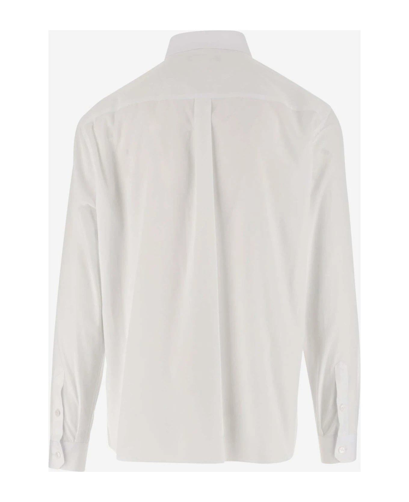 Dolce & Gabbana Cotton Poplin Shirt With Logo 4 Dolce & Gabbana Cotton Poplin Shirt With Logo - Image 2