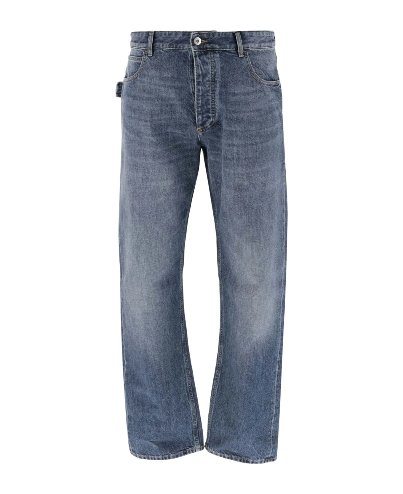 Bottega Veneta High Waist Cotton Denim Jeans 3 Bottega Veneta High Waist Cotton Denim Jeans