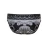 Versace Black And White Swim Briefs With All-over Barocco Print In Stretch Polyester Man -Off-White Sales Store 54b930b42f3e08b92affbaafb9f147b5